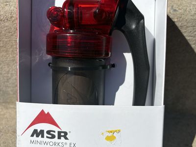MSR mini Works EX long lasting micro filter brand new!!