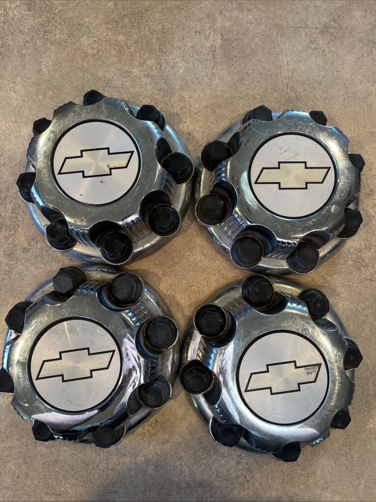4- CHEVY 2500 SILVERADO SUBURBAN OEM WHEEL CAPS
