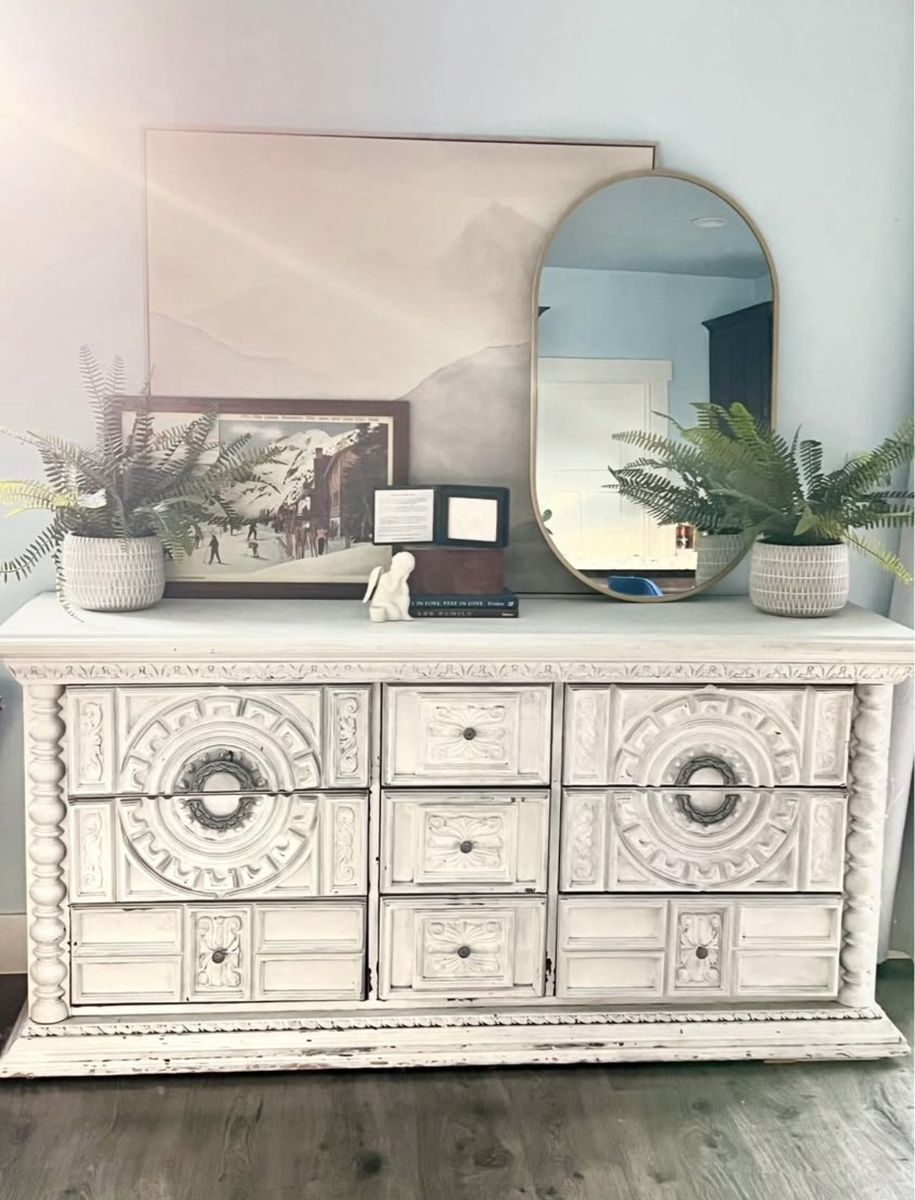 Set Of 2 Artificial Allen + roth Ferns In Pots