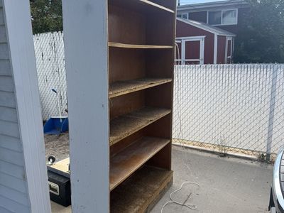 Used Wooden Bookshelf, 6-Tier