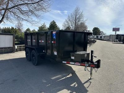 6x12 LoadRunner Bumper Pull Dump 12K Trailer For Sale