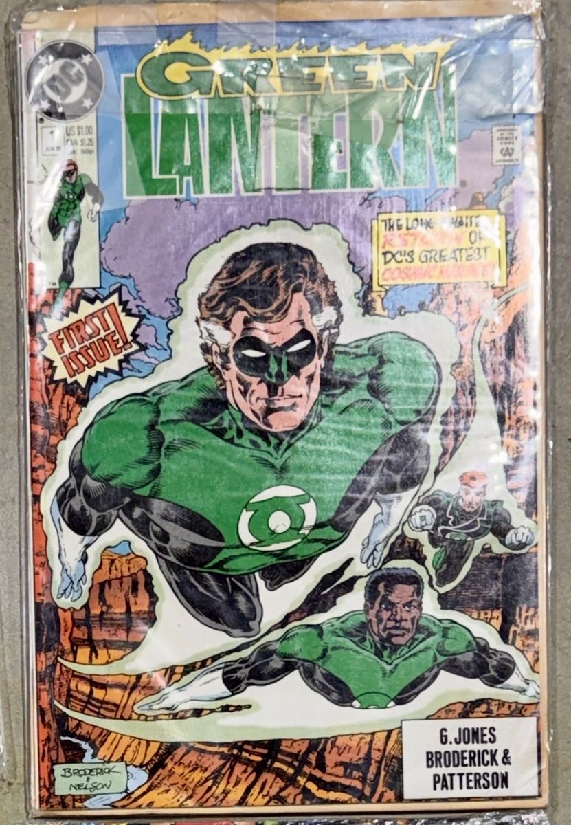 DC Comics Green Lantern #1 1990 First Issue Broder