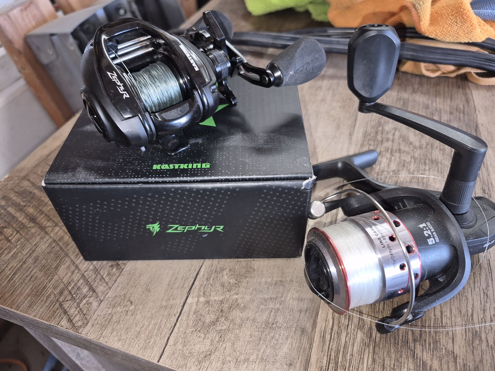 Fishing  reels