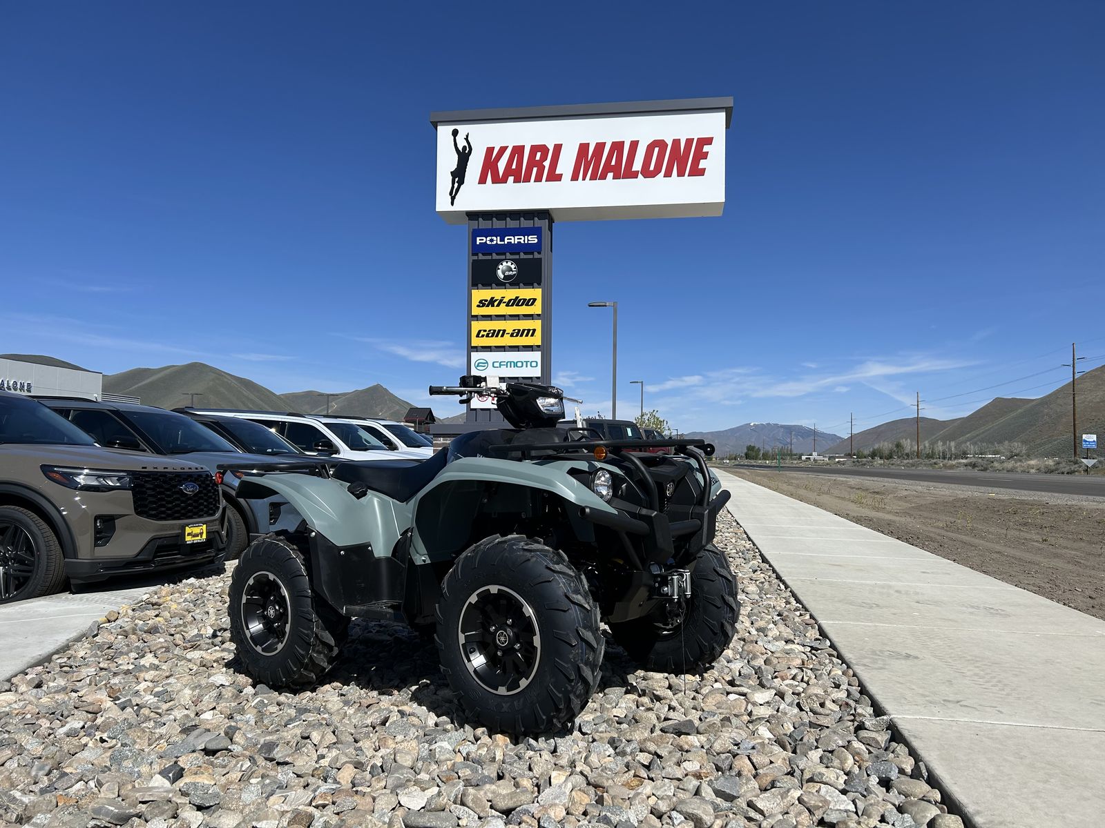 2026 Yamaha KODIAK 700 EPS XT-R Moss Grey / Tactic