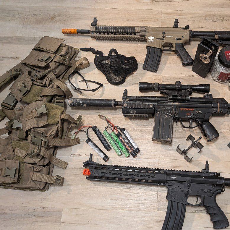 airsoft rifles and gear