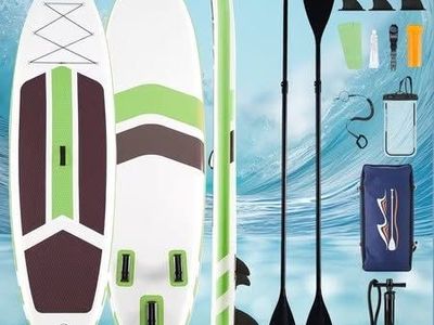 Inflatable Stand Up Paddle Board with Paddle