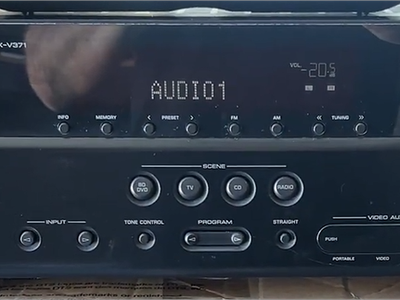 Yamaha RX-V371 5.1 Ch Home Theater Receiver - 3D/HDMI/HD Audio