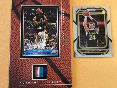 Karl Malone Utah Jazz Basketball Game Used Jersey