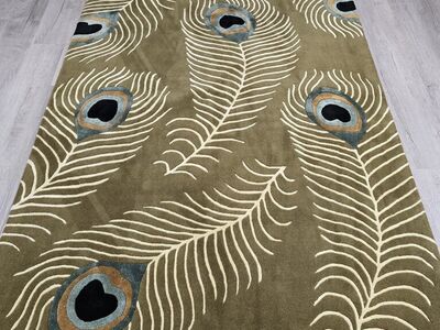 7'6x Hand Tufted Wool Rug