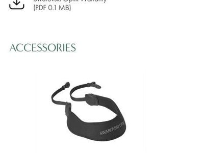 Swarovski UCS universal Comfort Strap NL pure