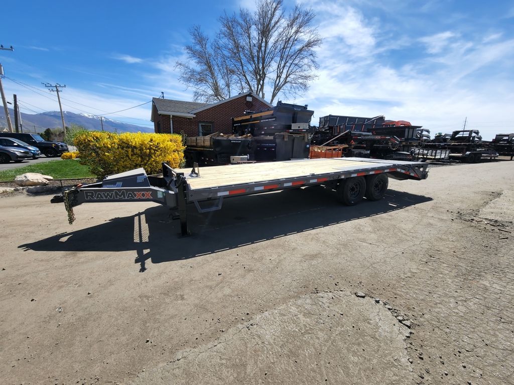 2026 RawMaxx 22' DOX 16K Flatdeck Deckover Equipme