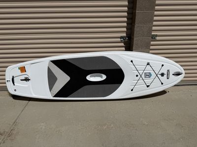 Lifetime Stand-Up Paddle Board White Hard Shell SUP (230 lbs Max Capacity)