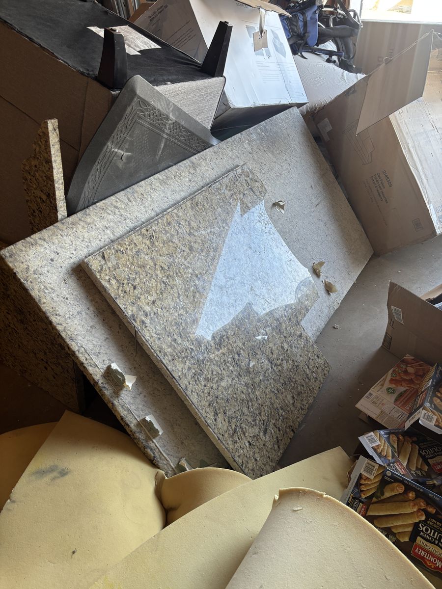 Granite countertops