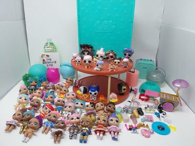 LOL Surprise MEGA Lot - 40+ Dolls ~ Pets ~ Babies ~ Accessories ~ Storage Case & More!