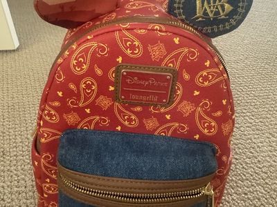 Disney Parks Loungefly Big Thunder Mountain Railroad Mini Backpack