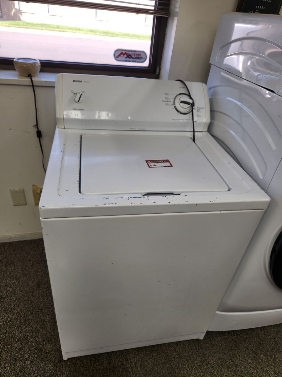 Kenmore Top-Load Washing Machine White Used Fair