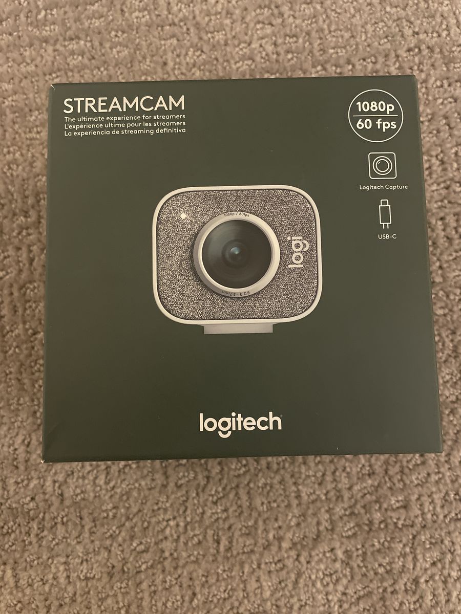 Band new Logitech streamcam