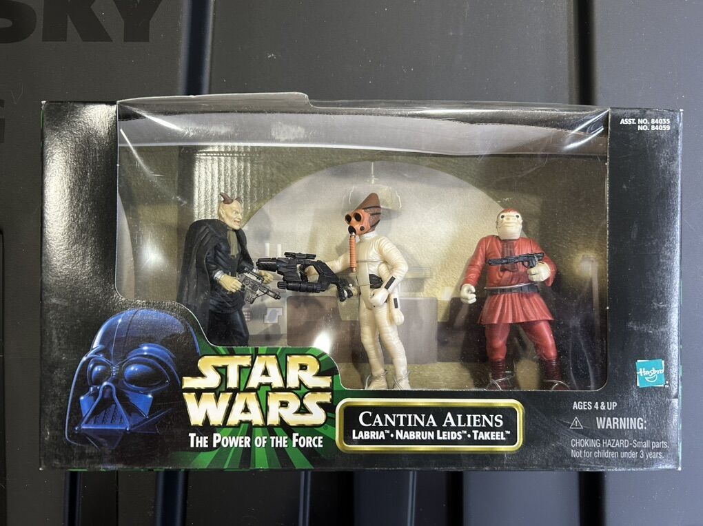 Star Wars Cantina Aliens  POTF