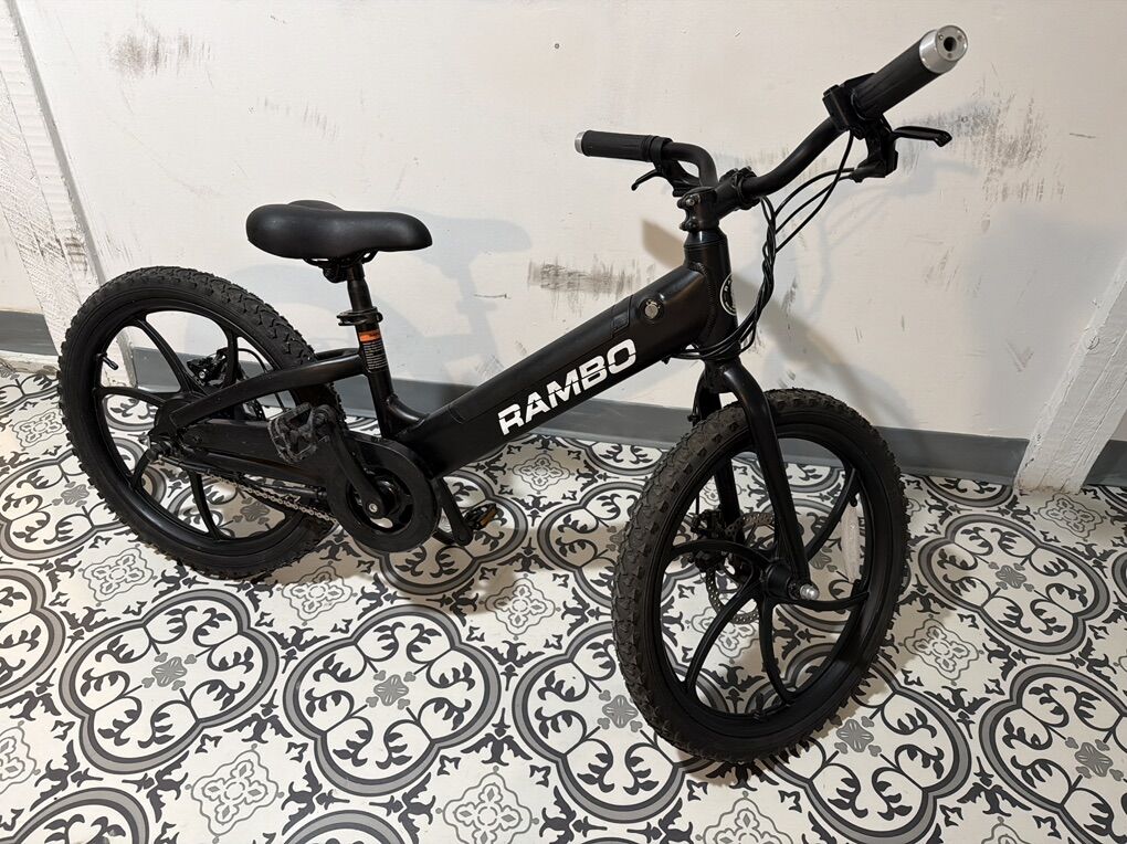 16 Rambo Kids Electric Bike