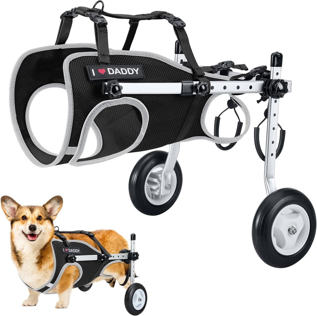 Nasjac Dog Wheelchair for Back Legs