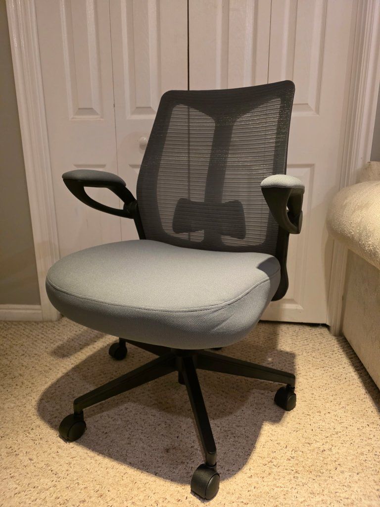 Member's Mark Ergonomic Mesh Office Chair – Light Gray – Brand New – Fully Assembled