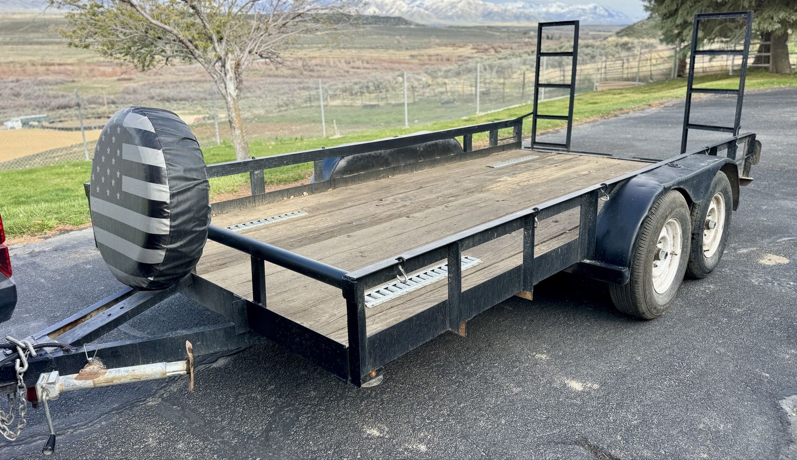 Big Tex Dual Axle Utility Trailer – 7x14