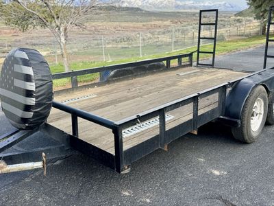Big Tex Dual Axle Utility Trailer – 7x14