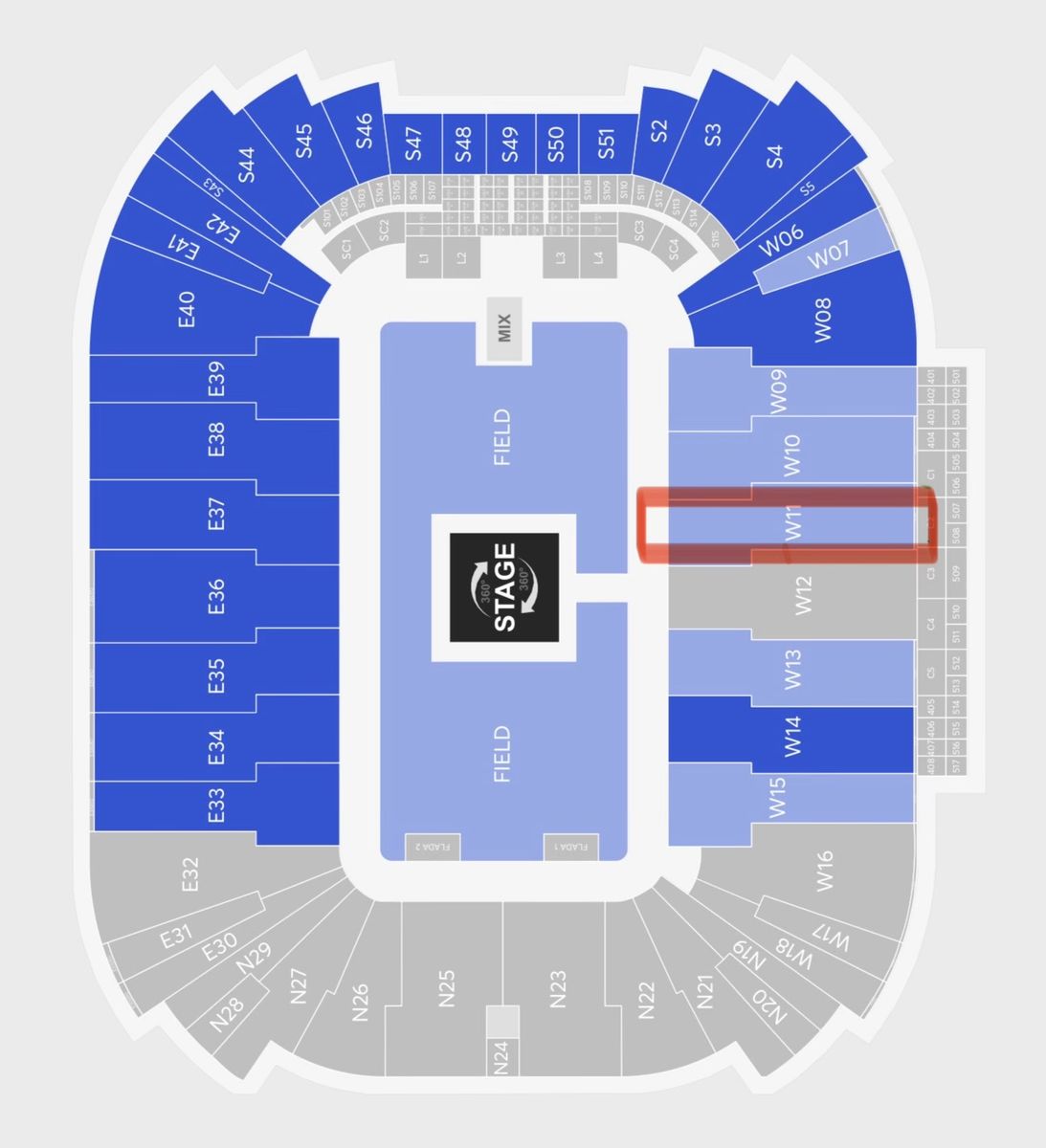 Zach Bryan "With Heaven On Tour" Tickets - 2 Seats, Rice-Eccles Stadium, Aug 7 2026, Sec W11 Row 27