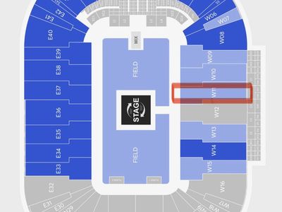 Zach Bryan "With Heaven On Tour" Tickets - 2 Seats, Rice-Eccles Stadium, Aug 7 2026, Sec W11 Row 27