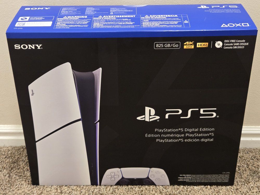 Playstation 5 (PS5) Digital Edition 825 GB - NEW