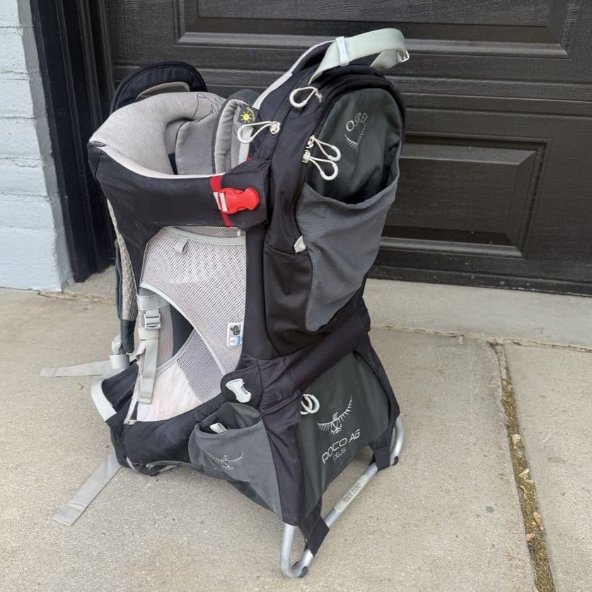 Osprey Poco AG Plus Child Carrier Backpack, Great Condition