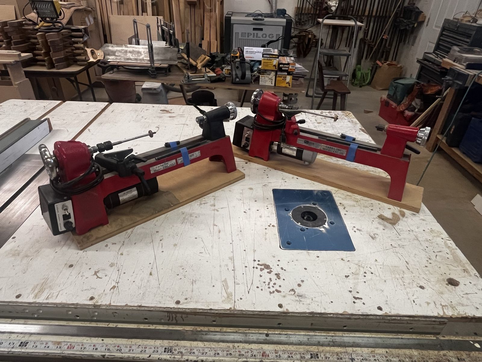 Wood turning mini lathes