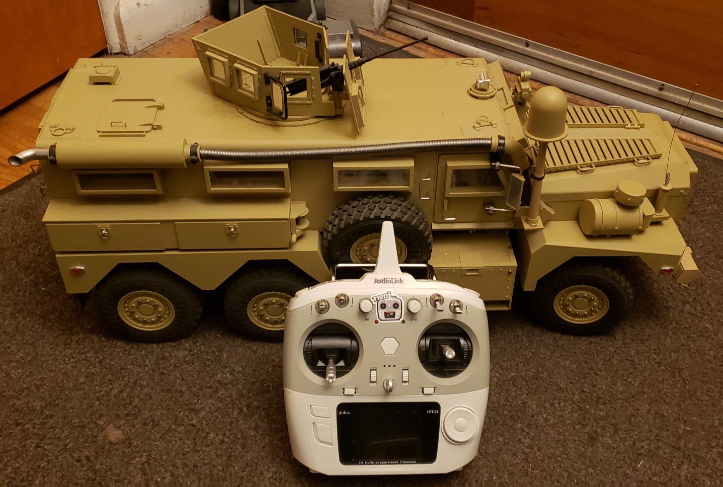 6x6 RC Military vehicle