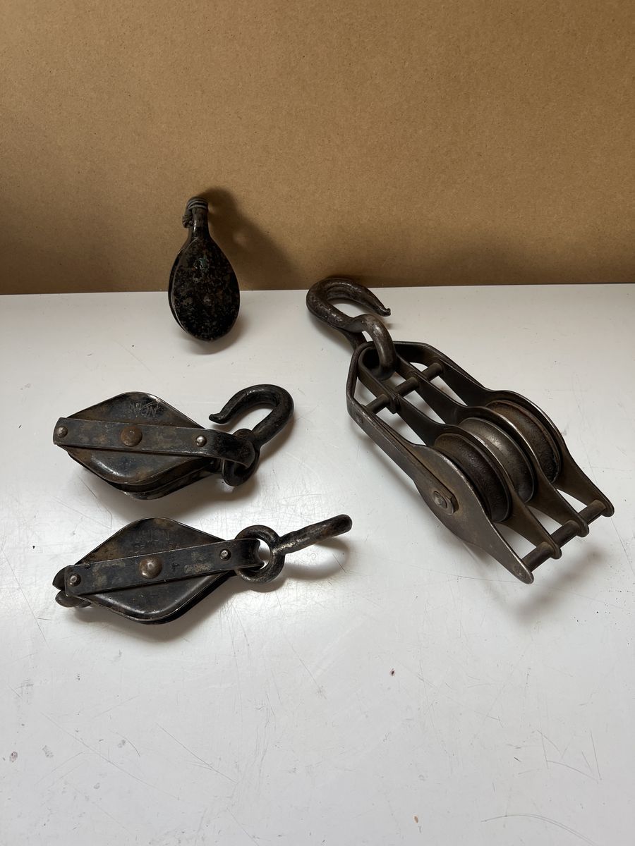 Vintage Pulleys