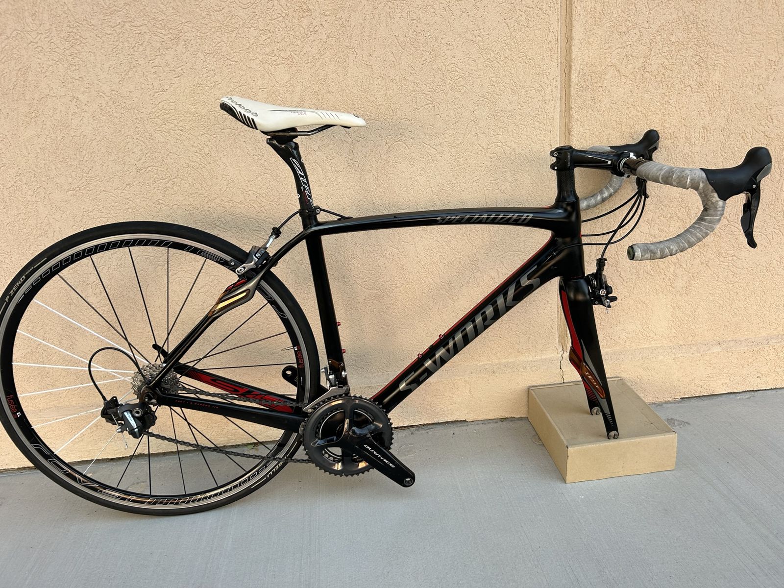 54cm Specialized S-Works Roubaix almost complete