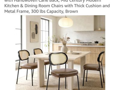 Brand new dining chairs set of 8