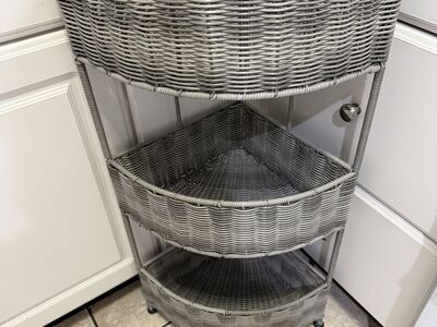 Rattan Storage Shelves