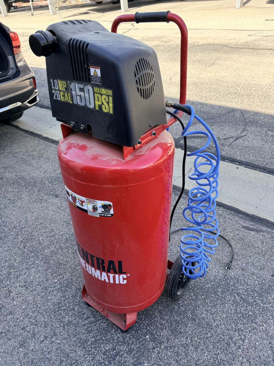 Air Compressor - 26 gallon - 1.8 HP  - Max 150 PSI