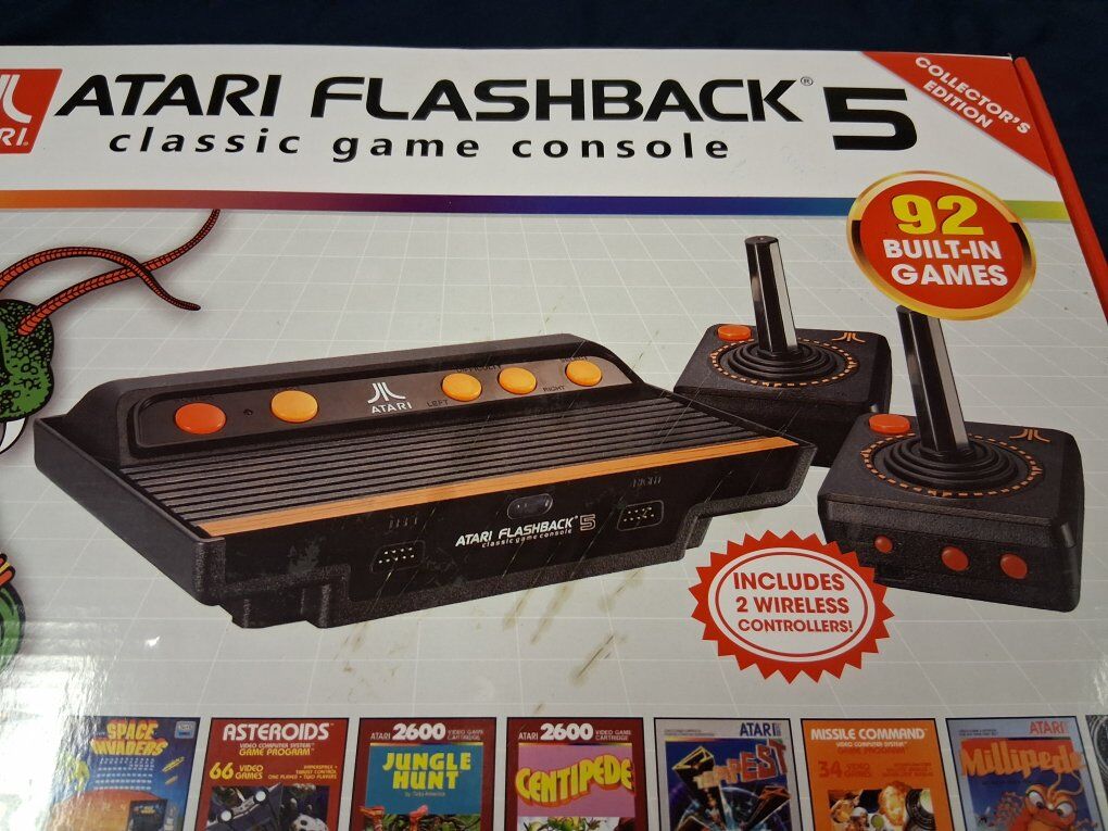 ATARI Flashback 5 w/92 Games wireless Controllers