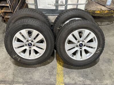 Winter Tires with OEM 2018 Subaru Outback aluminum rims Set of 4
