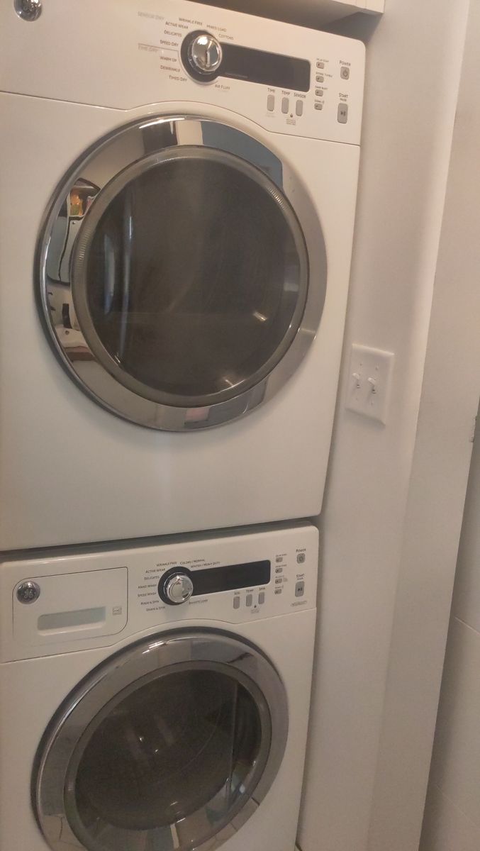 Free GE Compact Stackable Washer and Dryer