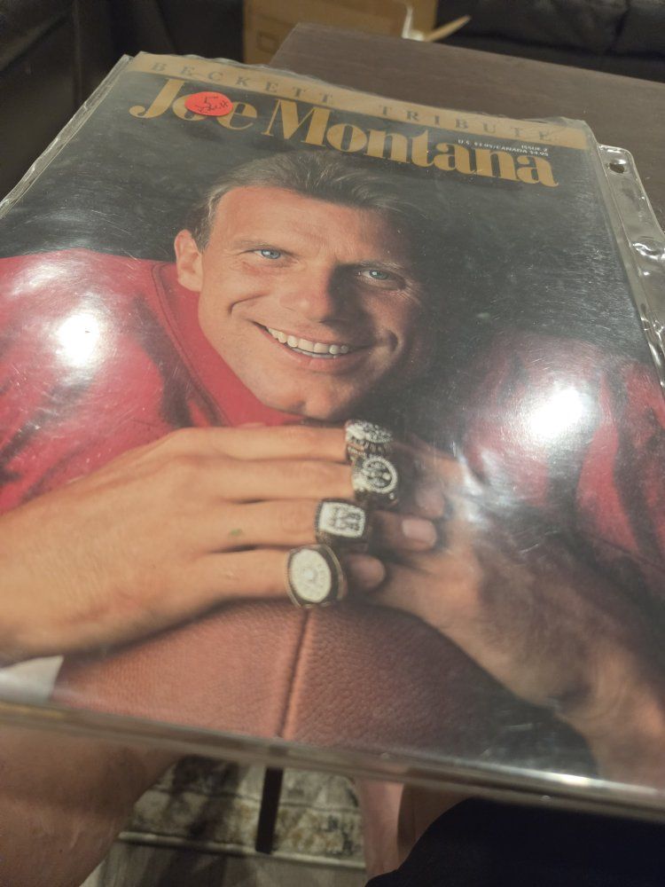 Beckett Tribute Joe Montana Magazine Issue #2 - NFL Football Legend Collector's Item