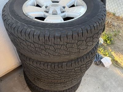 Toyota Tacoma Wheels with BFGoodrich trail terrain T/A 265/70/R17