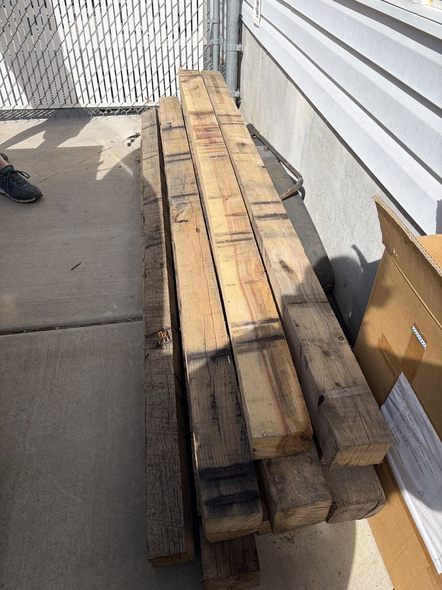 Hardwood rough cut lumber