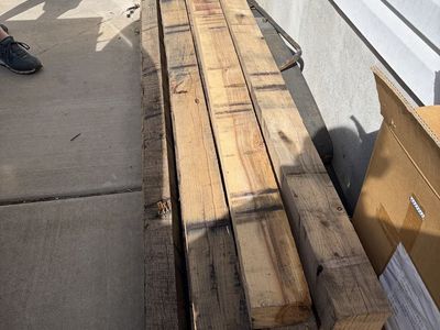 Hardwood rough cut lumber