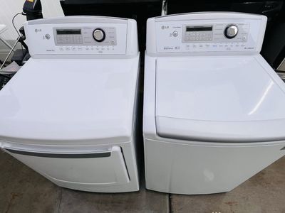 $580 OBO GOOD WASHER LG AND ELECTRIC DRYER LG