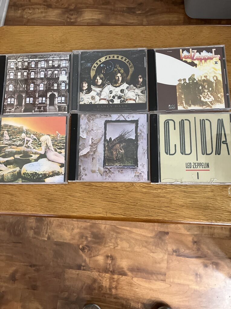 Set Of 6 Led Zeppelin CDs