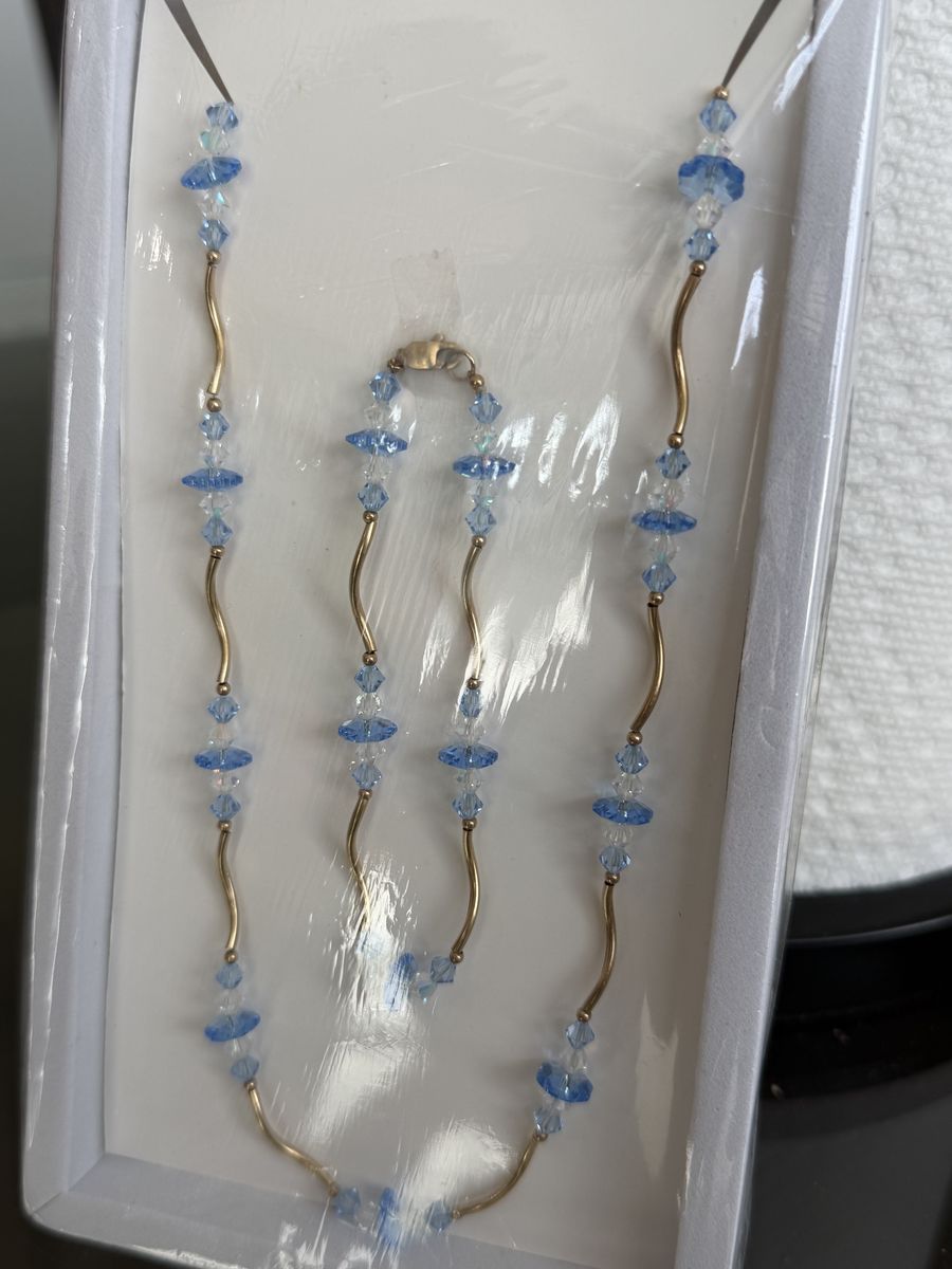 10k Gold Necklace And Bracelet