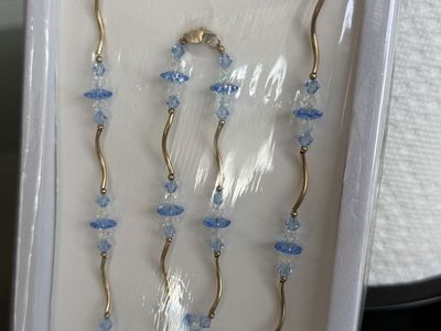 10k Gold Necklace And Bracelet