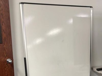 Large White Dry-Erase Board – 71" × 48"